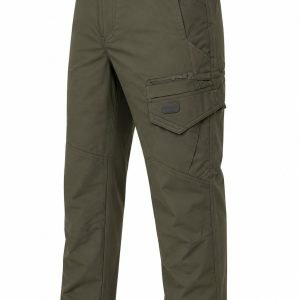 Men's Olive Green Tactical Cargo Pants – Multi Pocket Design