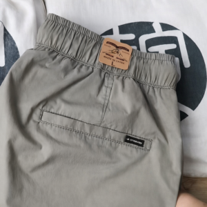 Men's Elastic Waistband Trousers | Breathable Casual Pants for Everyday Comfort