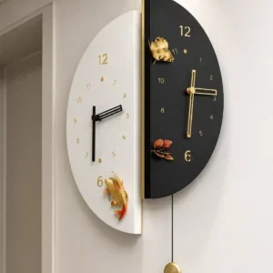Contemporary Premium Timepiece with Elegant Wall Display