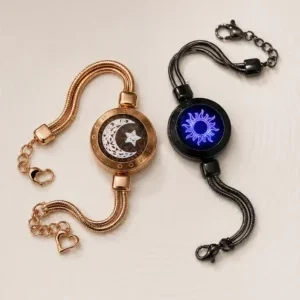 Premium Celestial Radiance Couple Bracelet Collection – Enchanting Partner Accessories