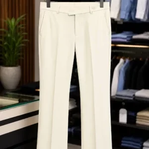 Men's Sophisticated Dress Trousers | Contemporary Tapered Fit Professional Pants | Versatile Business & Smart Casual