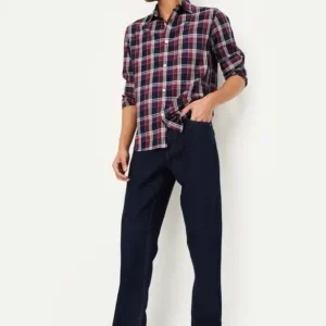 Executive Indigo – Premium Dark Rinse Straight Leg Denim