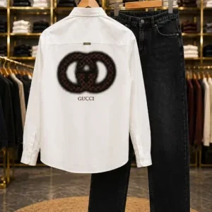 Men's Graphic T-Shirt & Black Denim Jeans Combo – Modern Casual Style